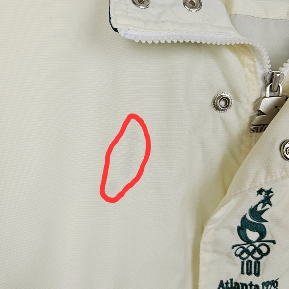 RARE Vintage 1996 Atlanta Centennial Olympic Games Starter Jacket Windbreaker - Picture 15 of 16